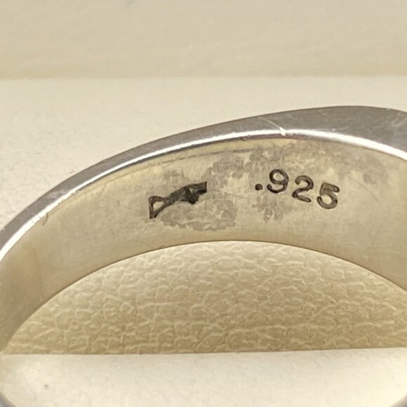 Native American Sugilite Turquoise Opal Inlay Ring Size 7.5 Unknown Artist Fish - Picture 8 of 16